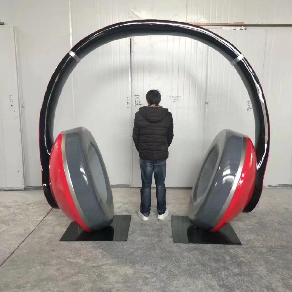 耳麦放大道具模型